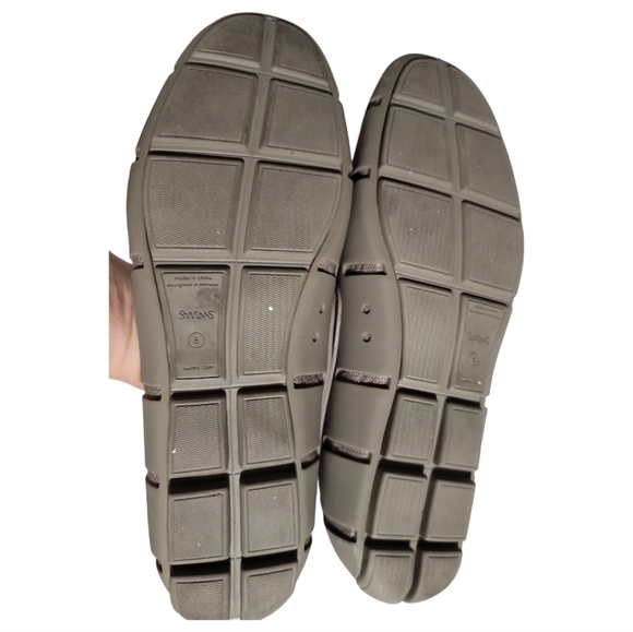 SWIMS Mesh and Rubber Penny Loafer in Taupe 8 Slip-on - Picture 6 of 7
